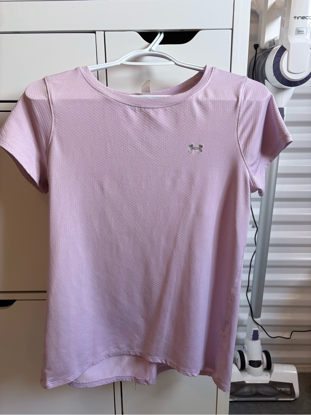 Under Armour Light Purple Athletic Tee
